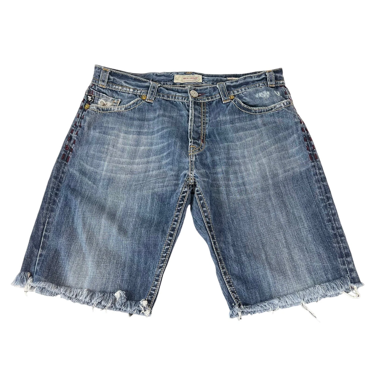 Cut off jean top shorts for guys