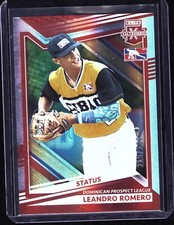 2022 Panini Elite Extra Edition Leandro Romero #190 /299