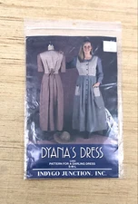 Indygo Junction Dyana’s Dress Long Modest IJ353 Vintage 1995 Pattern