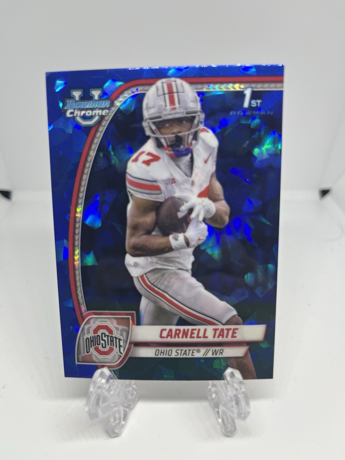 2024 Bowman Chrome U Sapphire Carnell Tate Ohio State