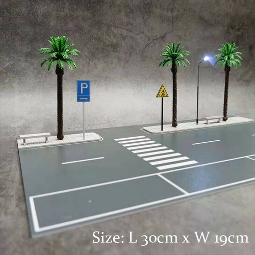 G-FANS 1:64 Diorama Diecast Garage Model LED Parking Lot Display Case Scene AU - Picture 212 of 213