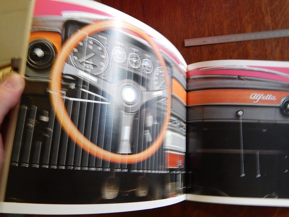 ALFA ROMEO DEPLIANT NUOVO ALFETTA 1 SERIE 1800 ORIGINALE PROMO PROSPEKT q20 - Immagine 2 di 4