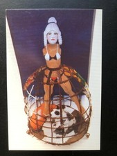 Old Vintage "La Isla La Bandera" Postcard Mini Poster Made in USA