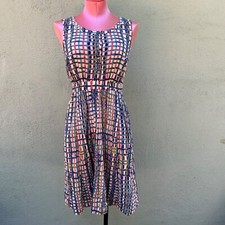 Anthropologie Plenty by Tracy Reese Sunchecked Shirtdress Dress Sleeveless 0