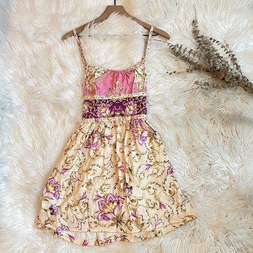 Mini Vestido Floral Mediano AGUA BENDITA Logan Merzin - Imagen 9 de 21