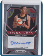 21/22 2021/22 2021 Panini WNBA Prizm Autograph Auto #16 Dearica Hamby Aces
