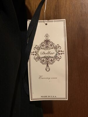 dollar evening wear Black Formal Prom Dress Junior Size XXL New | eBay