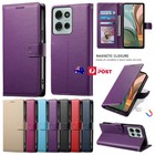 Flip Case Leather Wallet Cover For Motorola G85 G75 G55 G35 G54 G34 G24 G14 E13