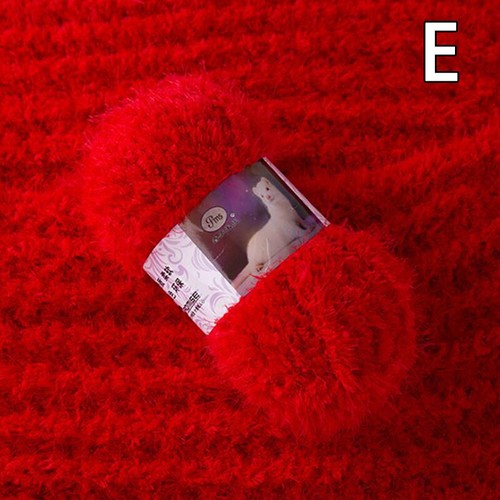 100g/Ball Mohair Mink Cashmere Wool Yarns Anti-Pilling DIY Knitting Crochet Yarn - Picture 25 of 40