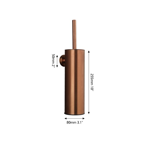 Rose Gold Bathroom Toilet Paper Holders/Clothes Hook/Toilet Brushes Wall Mounted - Picture 7 of 53