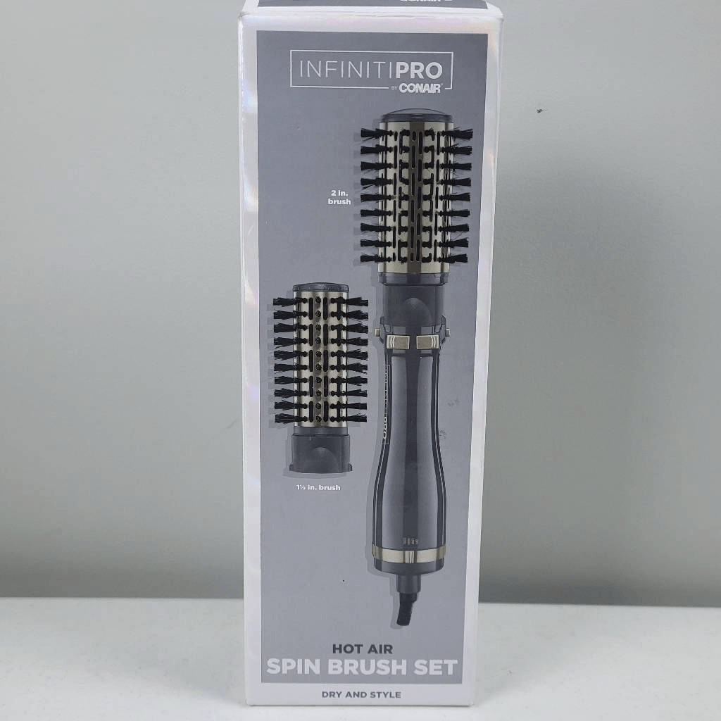 INFINITIPRO BY CONAIR Hot Air Spin Brush Set 2Inch And 1.5Inch Brushes eBay