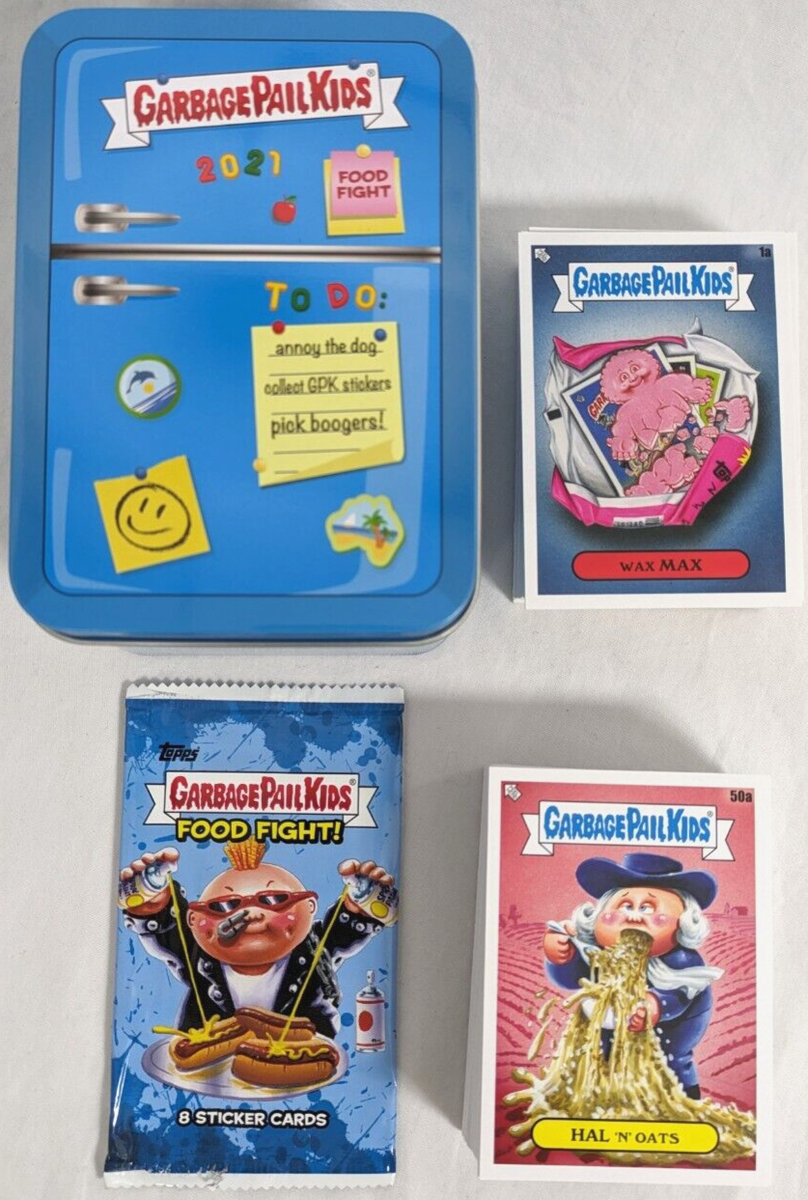 2021 Topps Garbage Pail Kids FOOD FIGHT Complete Card BASE SET Trading Card GPK | eBay 2021 Topps Garbage Pail Kids FOOD FIGHT Complete Card BASE SET Trading Card GPK | eBay