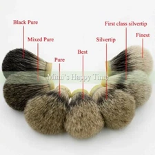 20mm Badger Hair Knot Wet Shaver Shaving Brush Tool