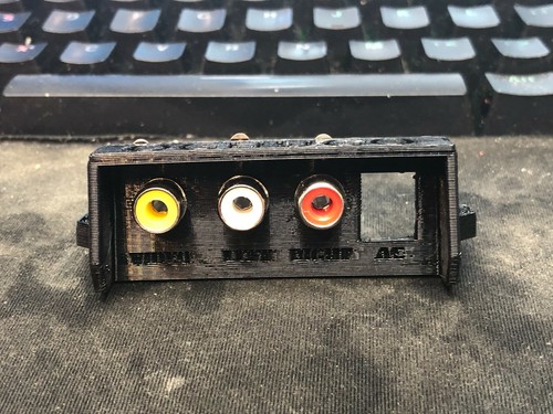 NES 101 video add-on board, power led and 3D Printed Back *A/V out* NES top load - Picture 4 of 28