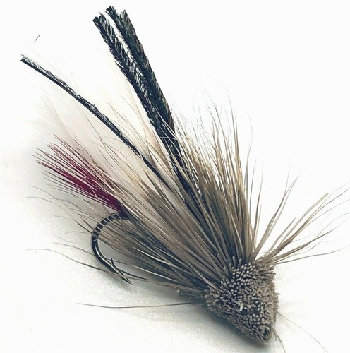 Hawthorn Trout Flies – Pack Of 6 Barbless Dry Flies – Assorted Sizes For Freshwater Fishing