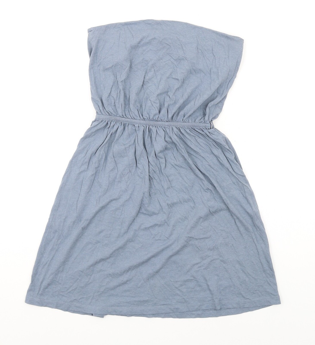 h&m cotton a line dress The Tie-Back Dress in Stretch Linen