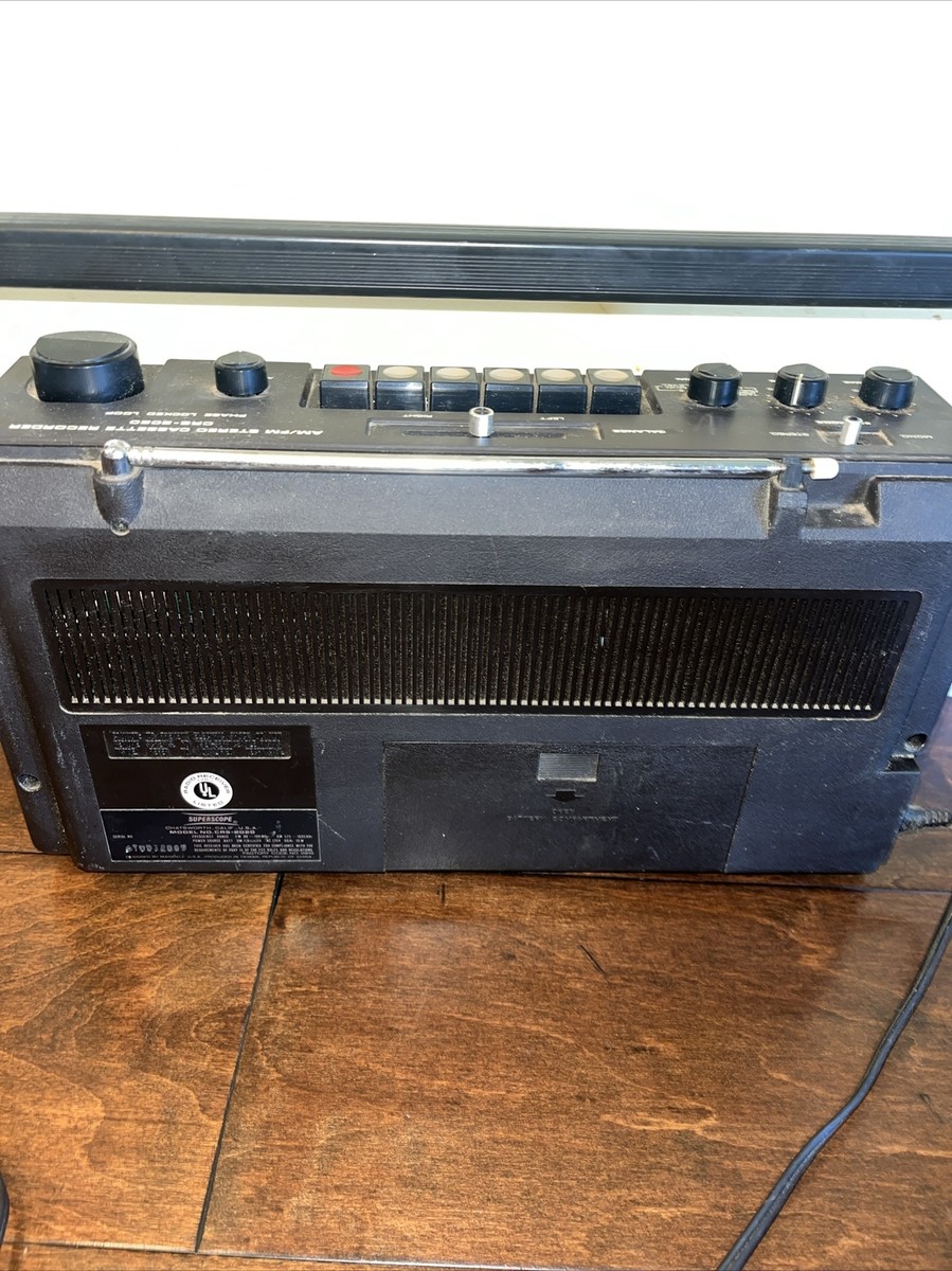 SUPERSCOPE CRS-3800 ステレオカセットレシーバー　ジャンク品 $_12.JPG?set_id=880000500F