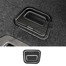 Black For Volvo XC60 18-23 Back Door Tailgate Handle Cover Decor Titanium
