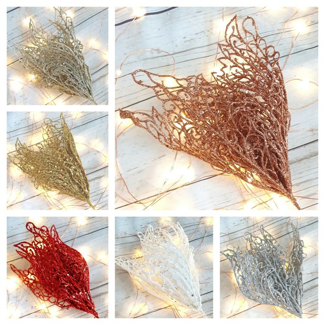 Raz 30 Rose Gold Pink Poinsettia Christmas Tree Pick F3632030 For Sale Online Ebay