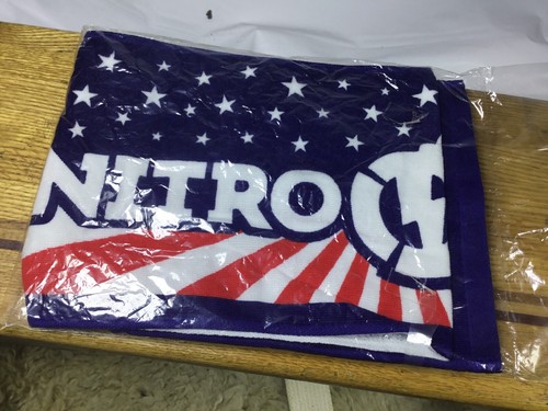 Nitro Circus Scarve Towel Official Merchandise scarf 44 X 8 In Bought At Show - Picture 5 of 6