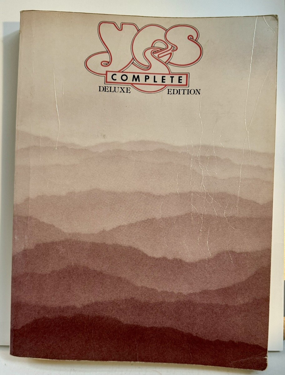 Yes, Complete, Deluxe Edition Songbook | eBay