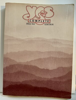 希少楽譜 イエス YES COMPLETE DELUXE EDITION Yes, Complete, Deluxe Edition Songbook | eBay