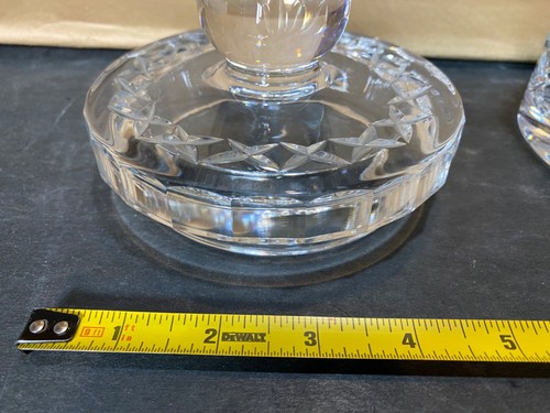 Biscottiera vintage in vetro trasparente cristallo - biscotti - barattolo caramelle con coperchio -- dimensioni 8" x 5" - Foto 9 di 11