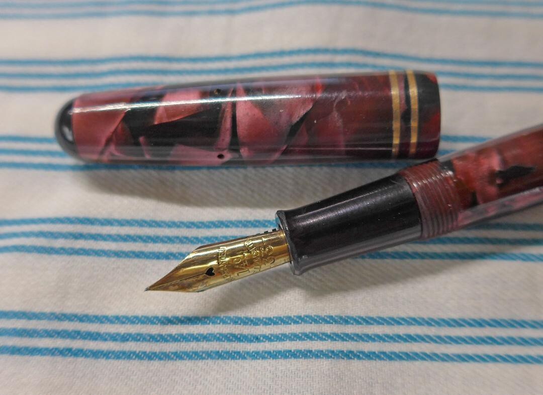 ONOTO THE PEN De La Rue London Vintage Fountain Pen 1950s