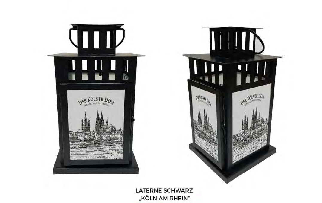 Lantern Cologne Cathedral Cologne metal glass Rhine shipping cathedral