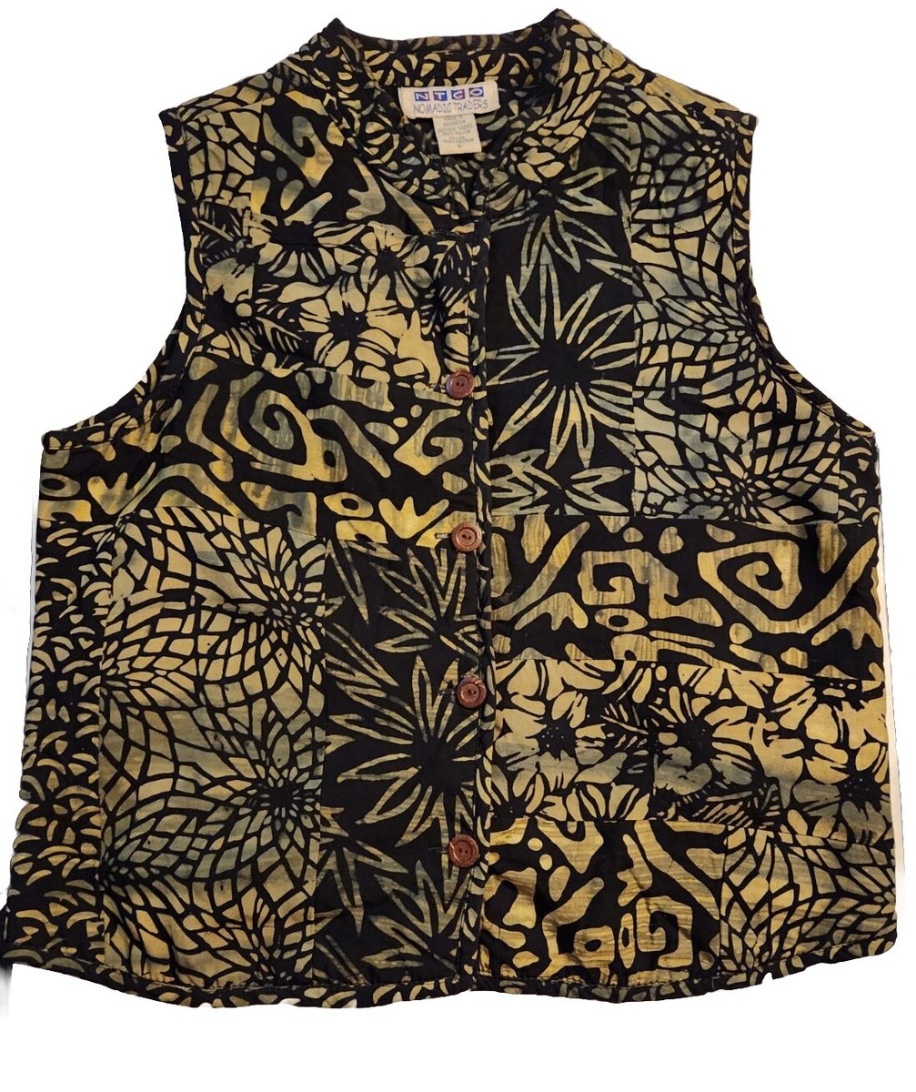 【新品タグ付】UND MANY MOTIF BUTTON VEST waistcoat-extender-with-3-