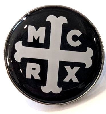 MCRX MY CHEMICAL ROMANCE Heavy metal Rock Band Enamel Pin Metal Badge ...