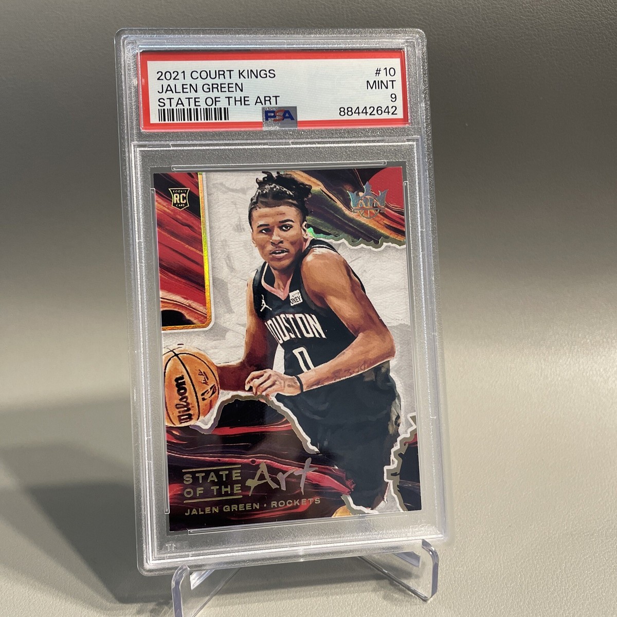 ジェイレン・グリーン　25枚限定 直筆サイン　RC PSA 9 PANINI COURT KINGS JALEN GREEN