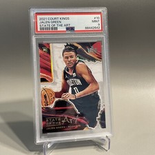 Jalen Green - ROOKIE - 2021 Court Kings State Of The Art SSP - PSA 9 (LOW POP)