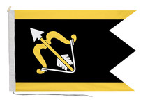 Northern Savonia Flag with Rope and Toggle - Handmade in the UK