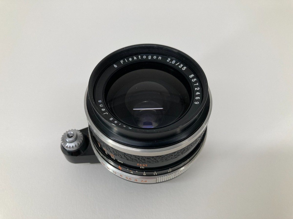 Carl Zeiss Jena Flektogon Lens 35mm f/2.8 Exakta Mount. | eBay