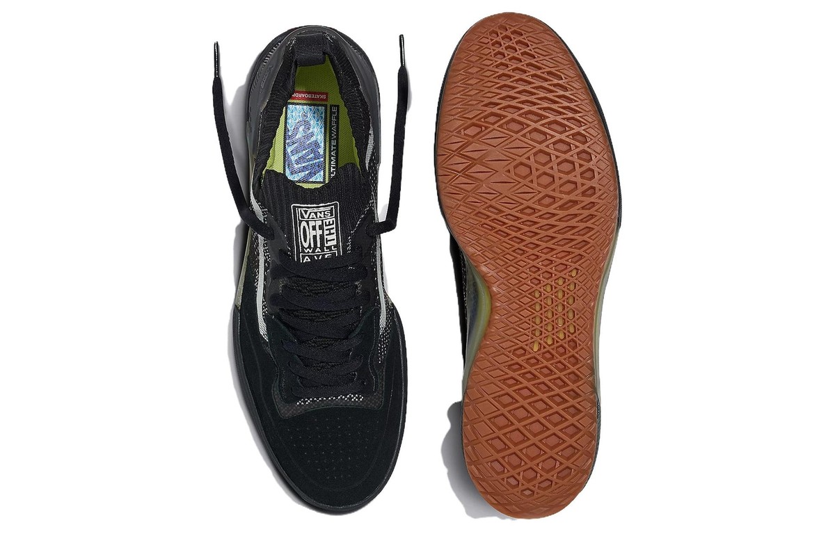 国内配送 VANS AVE 2.0 KNIT BLACK /CARBON Vans AVE 2.0 Knit Shoes - Black / Carbon | Flatspot