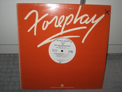 LP V.A. ''Foreplay #40 >A&M´s Pre-Release Sampler'', 80er Rock, Promotion Copy!