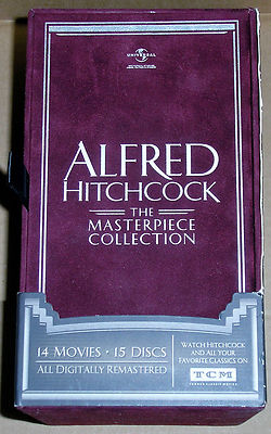 Alfred Hitchcock The Masterpiece Collection 15-Disc DVD Box Set