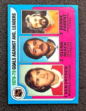 1979-1980 Topps Hockey #6 1978-79 Goals Against Leaders. Dryden/Parent/Resch