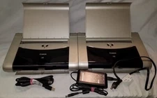 2x Canon I80 i80 Digital Photo Bubblejet Inkjet Printer + 1x Power Supply 1x USB