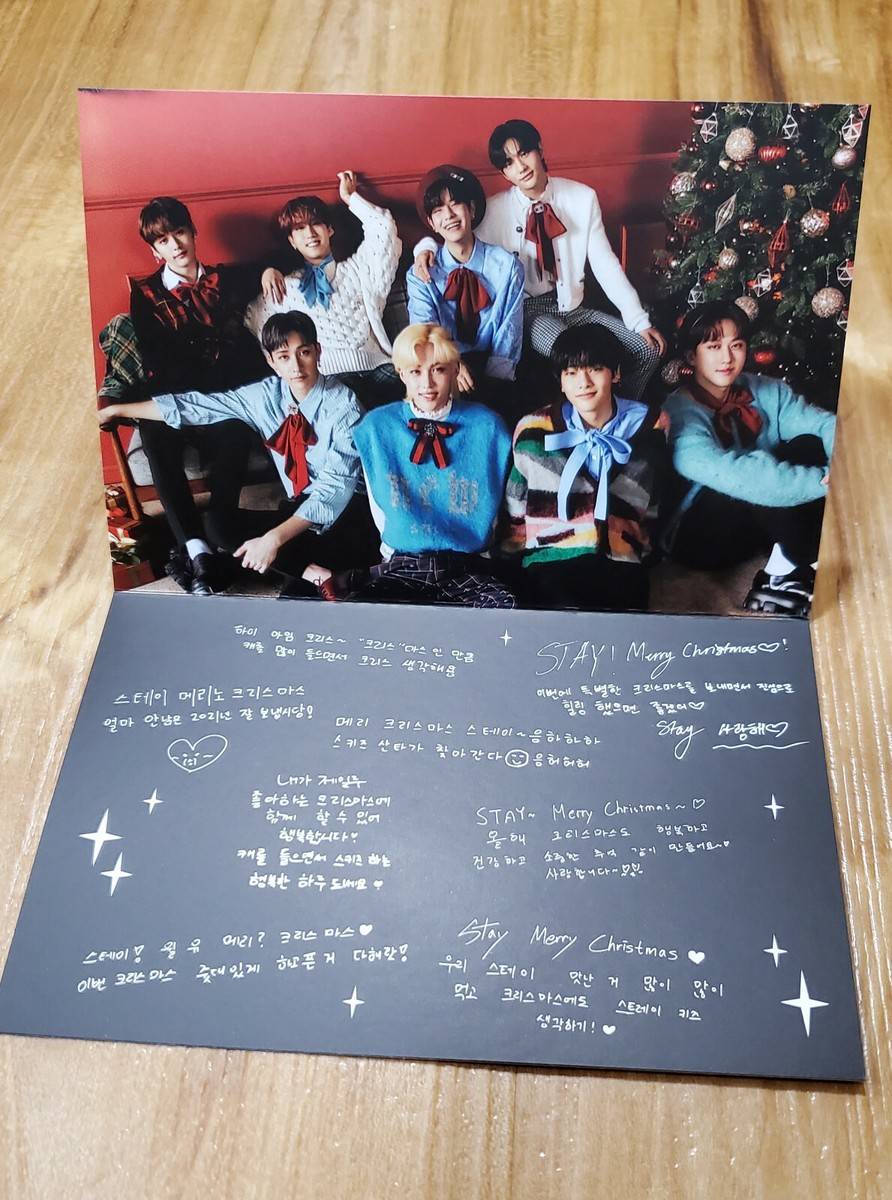 Stray Kids Christmas EveL Sticker, Christmas Card, Christmas Seal