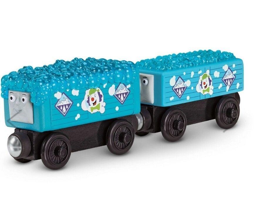 Bubblesome Trucks Thomas Wooden Railway Train Logan Big Blue
