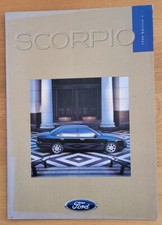 FORD SCORPIO 1998 EDITION 1 NOVEMBER 1997 FA 1321 CAR SALES BROCHURE