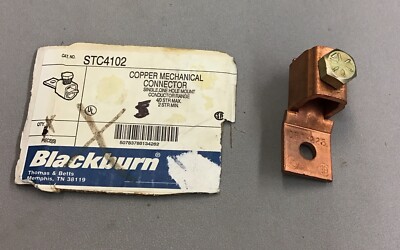 1 Thomas & Betts Blackburn STC4102 Copper Mechanical Connector (b458)