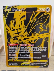 pokemon tcg waifu cards Zacian Lv. X - SWSH135 Ultra Rare Promo main image 0
