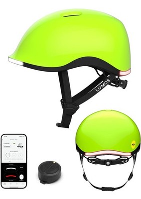 Lumos Nyxel Smart Bike Helmet w/ LED Lights & Turn Signals   Adults