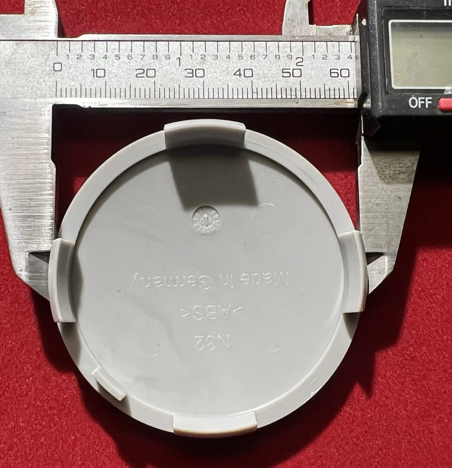 🟢 Rial Felgendeckel / Nabendeckel / Felgenkappen 64mm - Bild 4 von 4