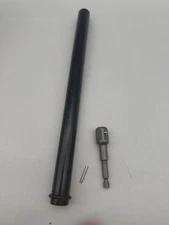 BLULU 9/16 (14mm) Power Nut Driver Nut Runner Hollow Socket Hex Shank 10" READ..