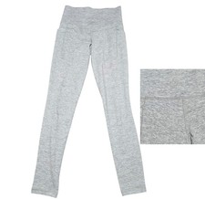 Athleta Size XS Salutation Stash Pocket II Softluxe Tight Sage Green Cream Ankle