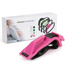 Universal Pregnancy Safety Belt Cover Pink Comfort For Pregnant Women
